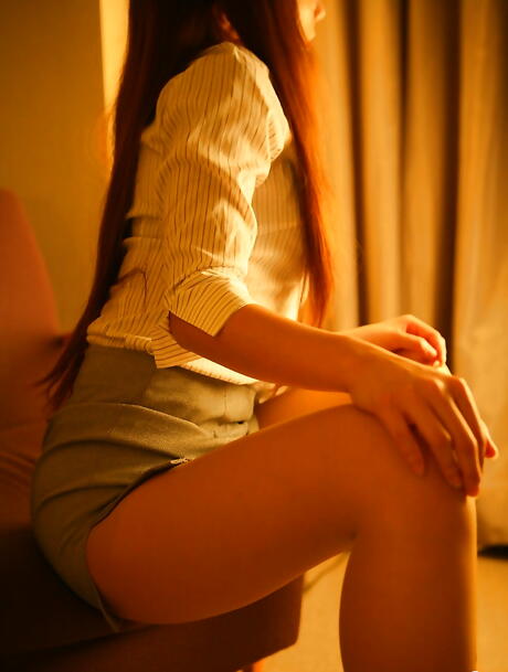 Stunning japanese pornstar Yukari Endo in uniform baring big titties and sexy ass 