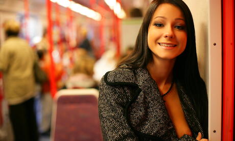 Appealing brunette babe Melisa Mendini in hot undies showing big boobies and spreading her legs outdoor